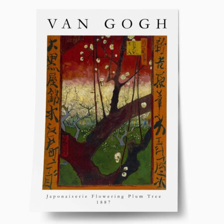 Πόστερ VAN GOGH - JAPONAISERIE FLOWERING PLUM TREE - Διασημοι Ζωγραφοι Sticky 1