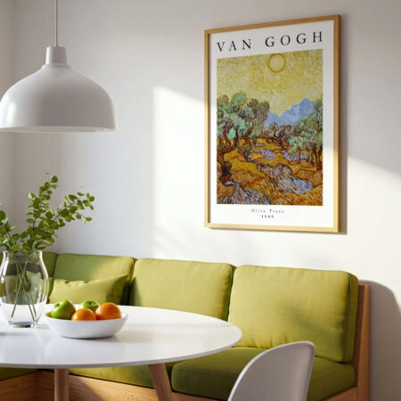 Πόστερ VAN GOGH - OLIVE TREES - Διασημοι Ζωγραφοι