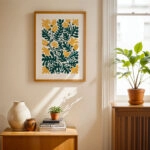 Πόστερ YELLOW AND GREEN FLOWERS