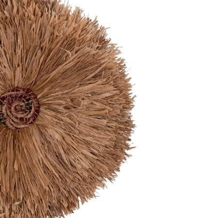 ΔΙΑΚΟΣΜΗΤΙΚΟ ΤΟΙΧΟΥ ΣΤΡΟΓΓΥΛΟ ABOR HM4717 ΙΝΕΣ SISAL ΦΥΣΙΚΟ Φ60εκ. - Διακοσμητικά Τοίχου Sticky 3