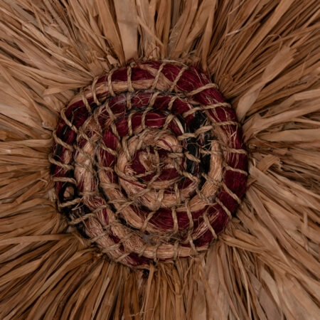 ΔΙΑΚΟΣΜΗΤΙΚΟ ΤΟΙΧΟΥ ΣΤΡΟΓΓΥΛΟ ABOR HM4717 ΙΝΕΣ SISAL ΦΥΣΙΚΟ Φ60εκ. - Διακοσμητικά Τοίχου Sticky 4