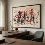 Πινακας σε καμβά JACKSON POLLOCK - UNTITLED no2