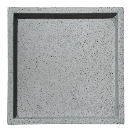 ΠΙΑΤΟ FIBER CLAY ΓΚΡΙ ΓΡΑΝΙΤΗ ΤΕΤΡΑΓΩΝΟ ΓΙΑ ΚΑΣΠΩ - 40.5x40.5x4cm - Κασπω Sticky 1