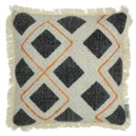 Μαξιλάρι Μαύρο Βαμβακερό 45x45cm
