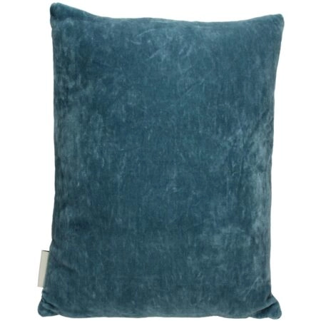 Μαξιλάρι Vintage Μπλε Βελούδο 45x45cm - Διακοσμητικά Μαξιλάρια Sticky 1