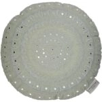 Μαξιλάρι Καθρέπτης Εκρού Βαμβακερό 37x37cm