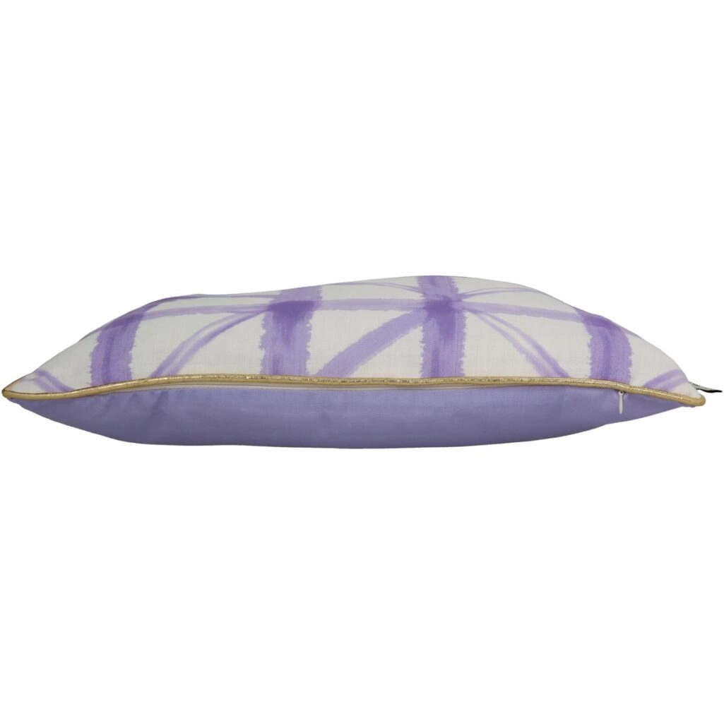 Μαξιλάρι Με Σχέδιο Λιλά Polyester 45x45cm