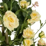YELLOW ROSES 21073 Τεχνητό Διακοσμητικό Δέντρο Τριανταφυλλιά Μ50 x Π50 x Υ90cm