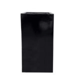 ΚΑΣΠΩ FIBERGLASS ΠΥΡΓΟΣ ΜΑΥΡΟ ΓΥΑΛΙΣΤΕΡΟ - 50x50x100cm