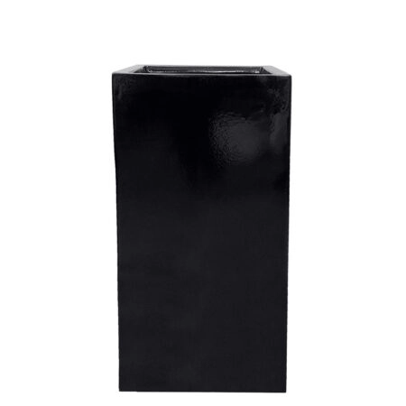 ΚΑΣΠΩ FIBERGLASS ΠΥΡΓΟΣ ΜΑΥΡΟ ΓΥΑΛΙΣΤΕΡΟ - 50x50x100cm - 