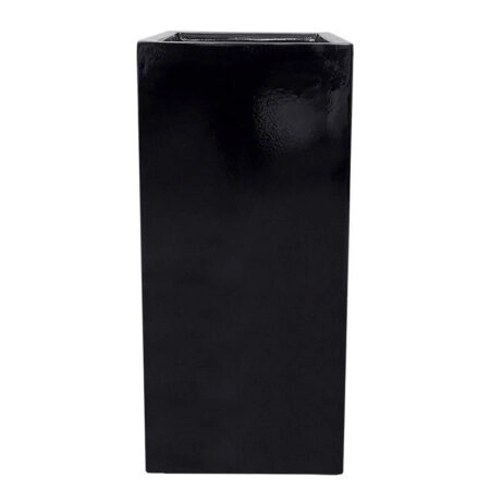 ΚΑΣΠΩ FIBERGLASS ΠΥΡΓΟΣ ΜΑΥΡΟ ΓΥΑΛΙΣΤΕΡΟ - 50x50x120cm - 