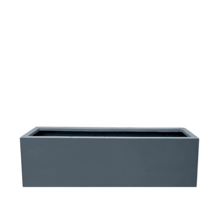 ΚΑΣΠΩ FIBERGLASS ΖΑΡΝΤΙΝΙΕΡΑ ΜΠΛΕ/ΓΚΡΙ ΜΑΤ - 125x30x40cm - 