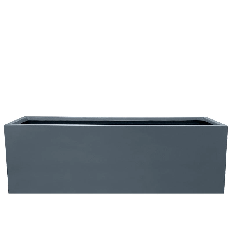 ΚΑΣΠΩ FIBERGLASS ΖΑΡΝΤΙΝΙΕΡΑ ΜΠΛΕ/ΓΚΡΙ ΜΑΤ - 150x40x50cm