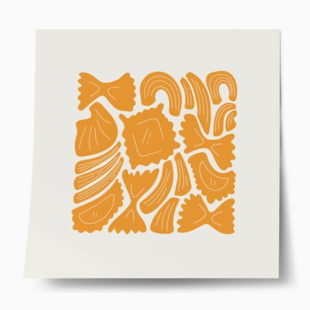 Πόστερ ABSTRACT PASTA - Food & Drink Sticky 1