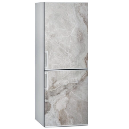 Αυτοκόλλητο ψυγείου BEIGE AND GREY MARBLE - Απομιμηση υλικων