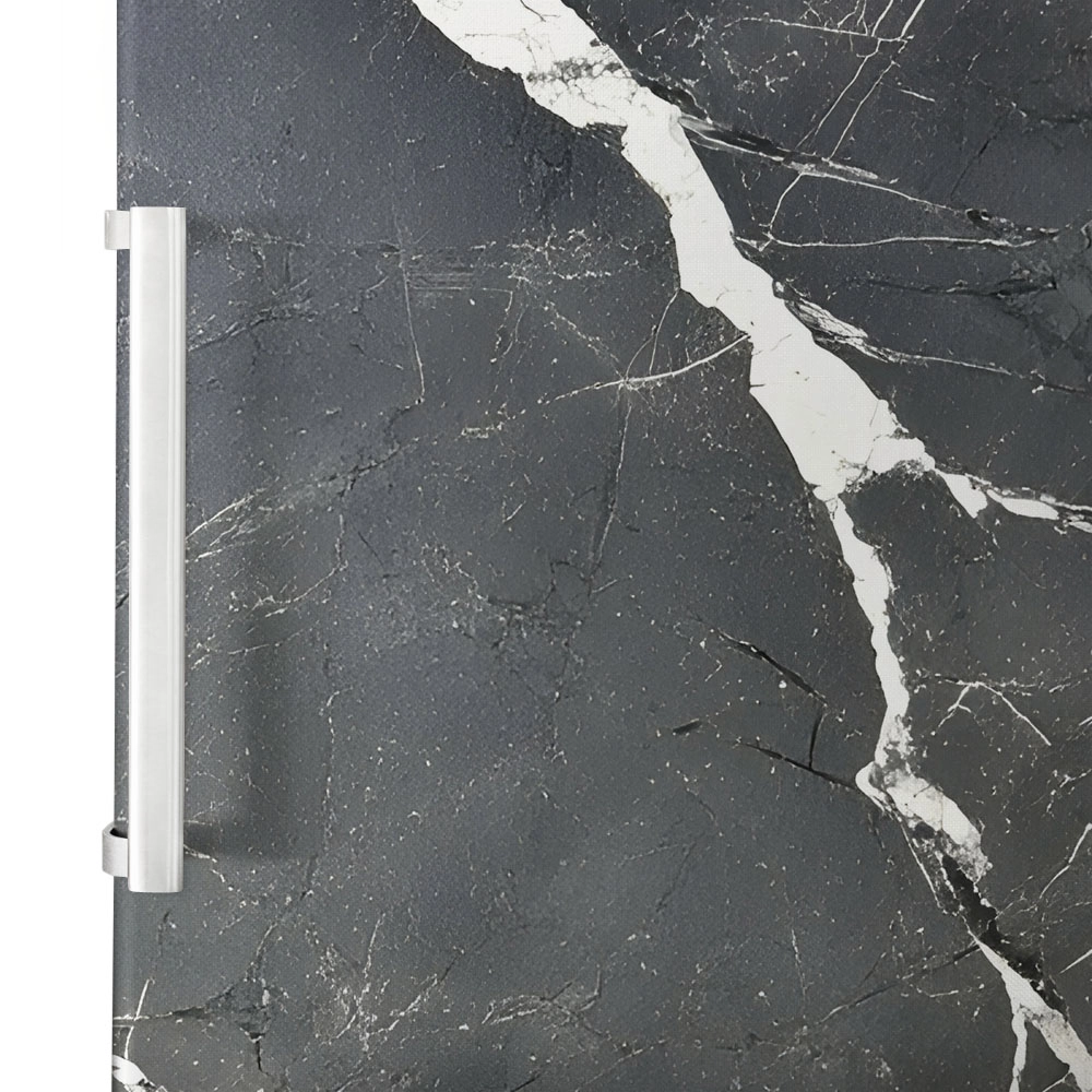 Αυτοκόλλητο ψυγείου BLACK AND WHITE MARBLE