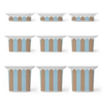 Αυτοκόλλητα για Κουτιά Αποθήκευσης Trofast BLUE AND BROWN STRIPES
