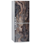 Αυτοκόλλητο ψυγείου BROWN AND BEIGE MARBLE
