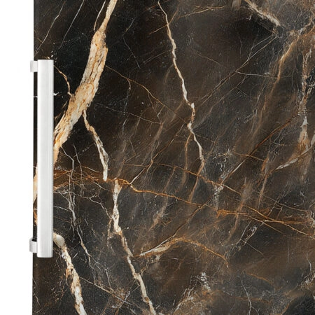 Αυτοκόλλητο ψυγείου BROWN MARBLE - Απομιμηση υλικων Sticky 2