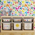 Αυτοκόλλητα για Κουτιά Αποθήκευσης Trofast CUTE EDUCATIONAL