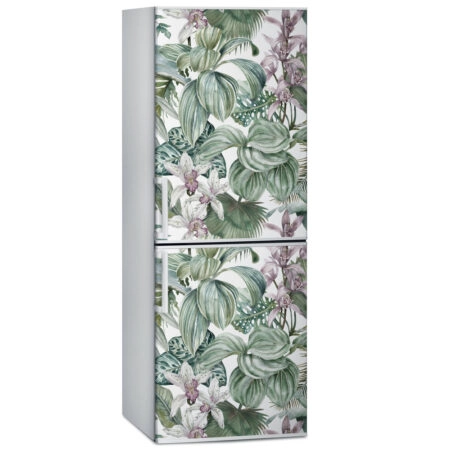 Αυτοκόλλητο ψυγείου EXOTIC FLOWERS - Floral