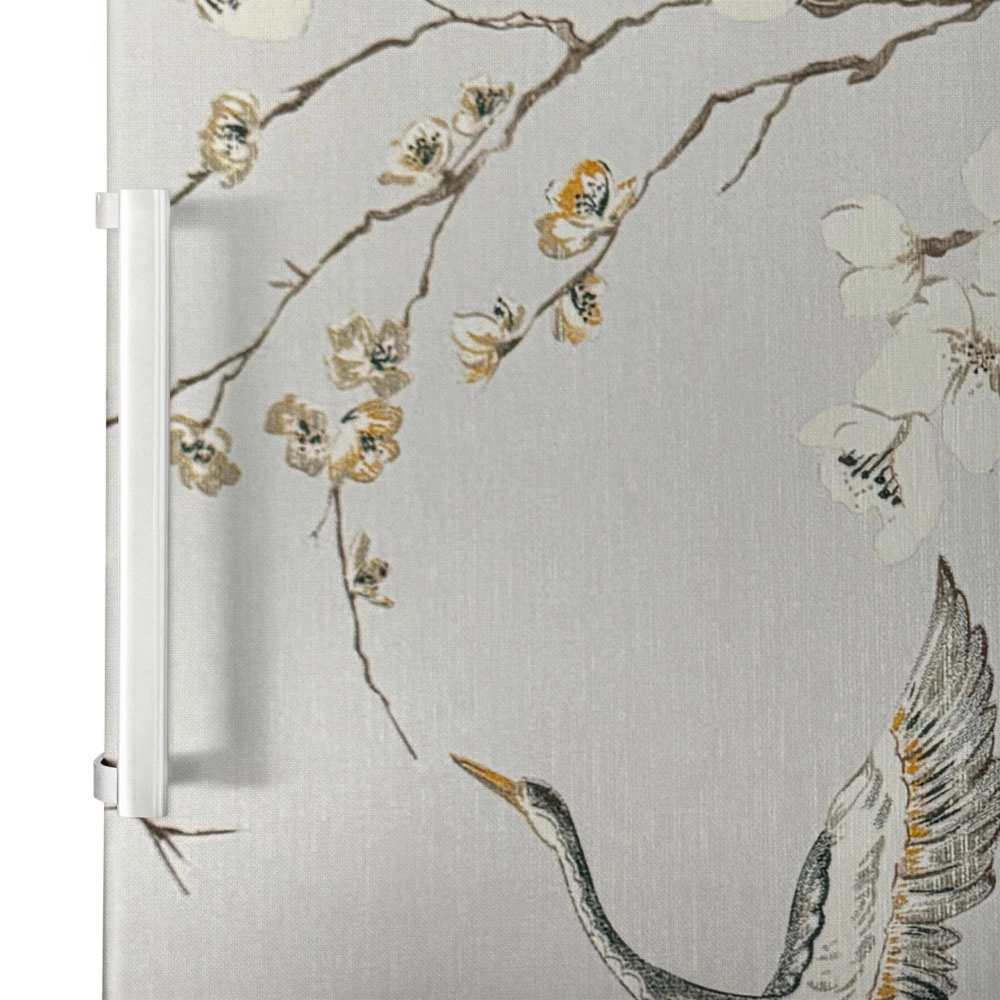Αυτοκόλλητο ψυγείου FLORAL CRANE