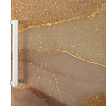Αυτοκόλλητο ψυγείου GOLD AND RED MARBLE - Απομιμηση υλικων Sticky 2