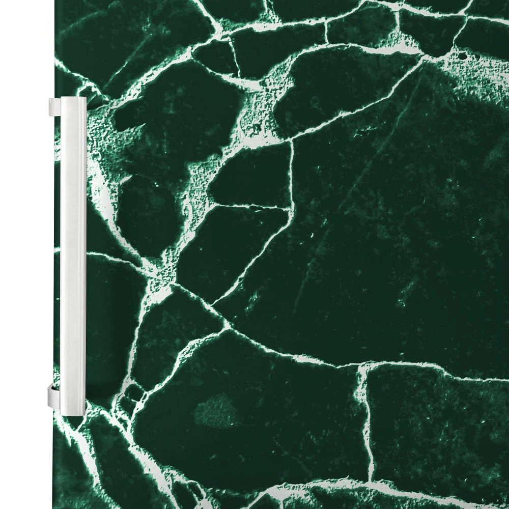 Αυτοκόλλητο ψυγείου GREEN AND WHITE MARBLE