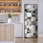 Αυτοκόλλητο ψυγείου MARBLE TILES GEOMETRICAL