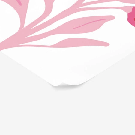 Πόστερ MATISSE STYLE BOTANICAL PINK FLOWERS - Botanical - Λουλούδια Sticky 2