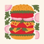 Πόστερ MATISSE STYLE BURGER