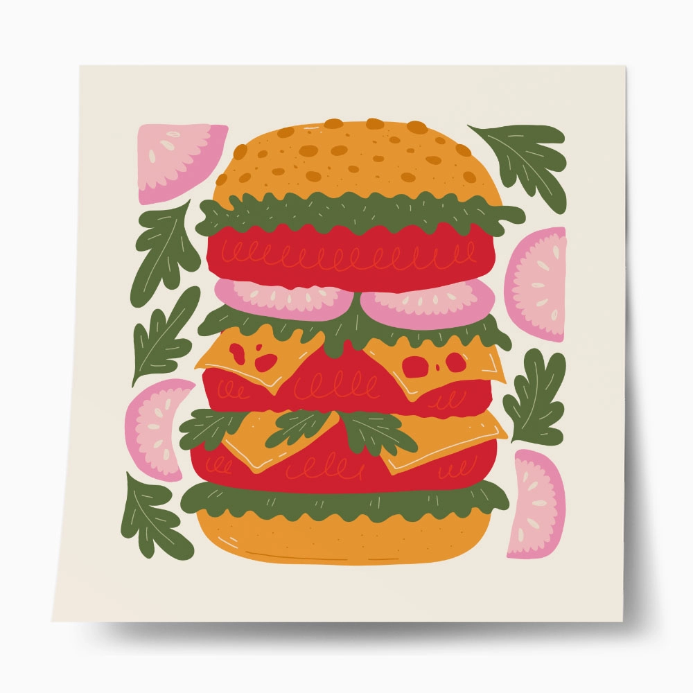 Πόστερ MATISSE STYLE BURGER