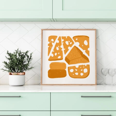 Πόστερ MATISSE STYLE CHEESE - Food & Drink