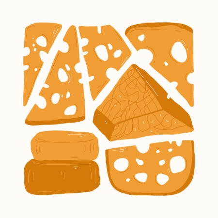 Πόστερ MATISSE STYLE CHEESE - Food & Drink Sticky 3