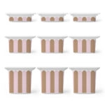 Αυτοκόλλητα για Κουτιά Αποθήκευσης Trofast PINK AND BROWN STRIPES