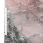 Αυτοκόλλητο ψυγείου PINK AND GREY MARBLE
