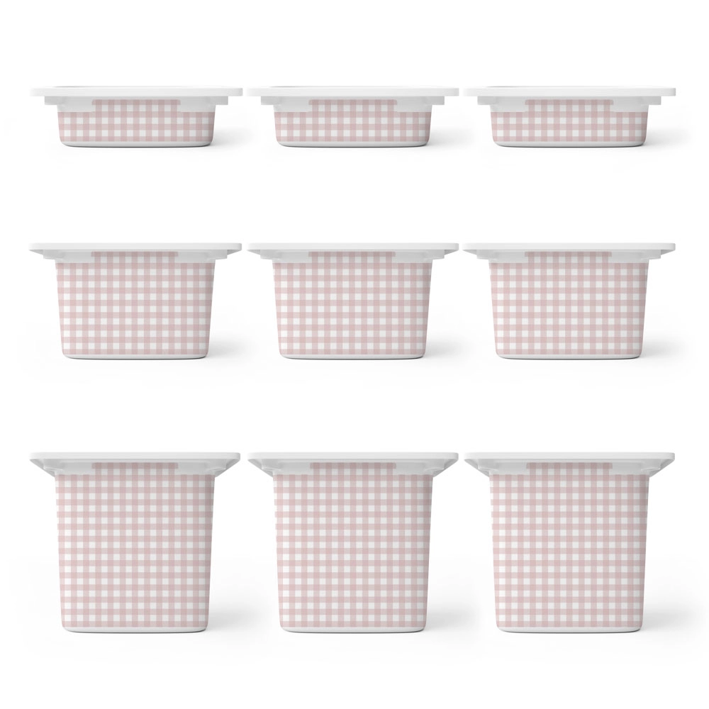 Αυτοκόλλητα για Κουτιά Αποθήκευσης Trofast PINK SQUARES