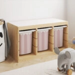 Αυτοκόλλητα για Κουτιά Αποθήκευσης Trofast PINK STRIPES