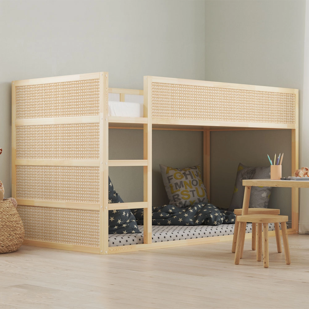 Αυτοκολλητα Επίπλων για Κρεβάτι KURA RATTAN