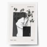 Πόστερ RETRO TRENDY ART FACE