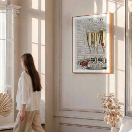 Πόστερ TRENDY CHAMPAGNE - Food & Drink