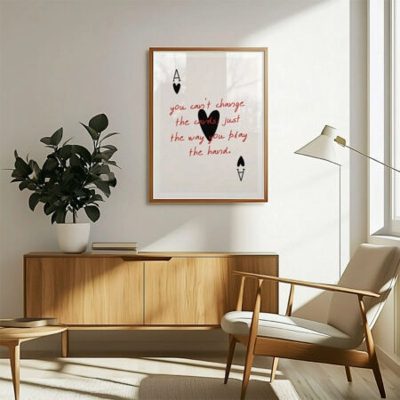 Πόστερ RETRO TRENDY YOU CANT CHANGE - Φρασεις - Κείμενο