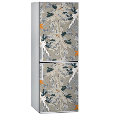 Αυτοκόλλητο ψυγείου VINTAGE FLORAL - Floral