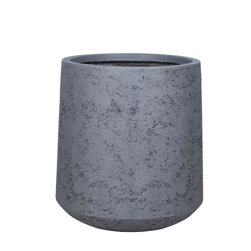 ΚΑΣΠΩ FIBERCLAY ΓΚΡΙ ΤΣΙΜΕΝΤΟΥ ΚΩΝΙΚΟ ΨΗΛΟ ΜΕΓΑΛΟ - Φ52x56cm