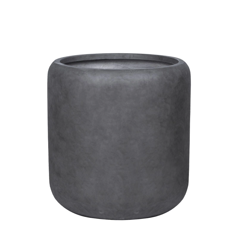 ΚΑΣΠΩ FIBERCLAY ΓΚΡΙ ΑΝΘΡΑΚΙ ΒΑΡΕΛΙ ΠΟΜΠΕ ΜΕΓΑΛΟ - Φ54x55cm