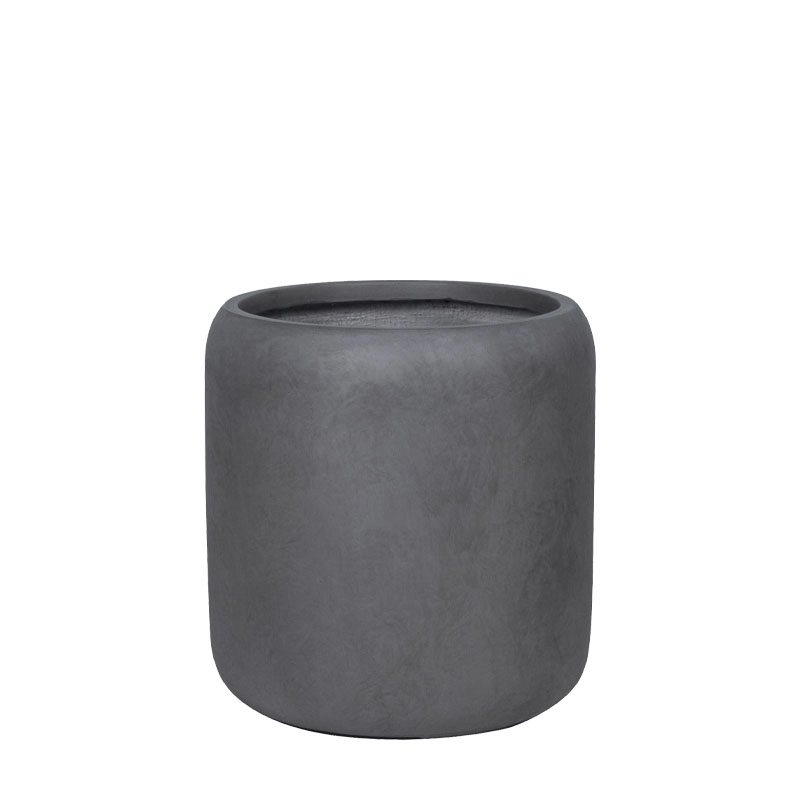 ΚΑΣΠΩ FIBERCLAY ΓΚΡΙ ΑΝΘΡΑΚΙ ΒΑΡΕΛΙ ΠΟΜΠΕ ΜΕΣΑΙΟ - Φ42x43cm