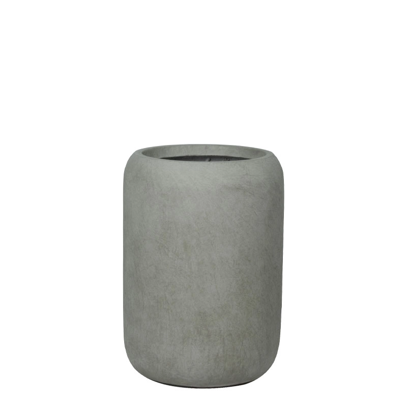 ΚΑΣΠΩ FIBERCLAY ΓΚΡΙ-ΛΑΔΙ ΒΑΡΕΛΙ ΠΟΜΠΕ ΨΗΛΟ ΜΙΚΡΟ - Φ32x45cm
