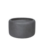 ΚΑΣΠΩ FIBERCLAY ΓΚΡΙ ΑΝΘΡΑΚΙ ΒΑΡΕΛΙ ΠΟΜΠΕ ΚΟΝΤΟ ΜΕΓΑΛΟ - Φ55x33cm