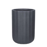 ΚΑΣΠΩ FIBERCLAY ΜΑΥΡΟ ΓΡΑΝΙΤΗ ΚΙΟΝΑΣ ΨΗΛΟ ΜΕΓΑΛΟ - Φ43.5x62cm