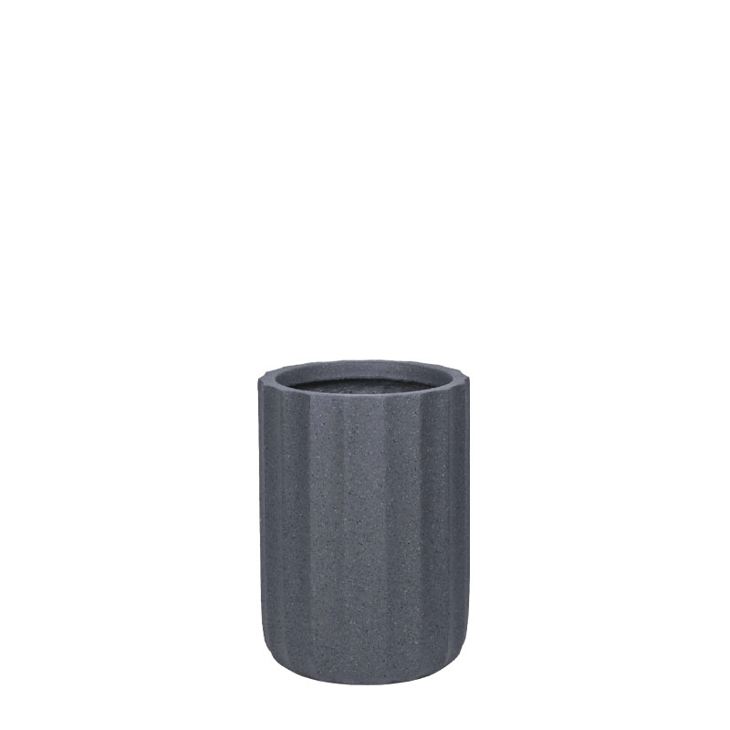 ΚΑΣΠΩ FIBERCLAY ΜΑΥΡΟ ΓΡΑΝΙΤΗ ΚΙΟΝΑΣ ΨΗΛΟ ΜΙΚΡΟ - Φ28x39.5cm